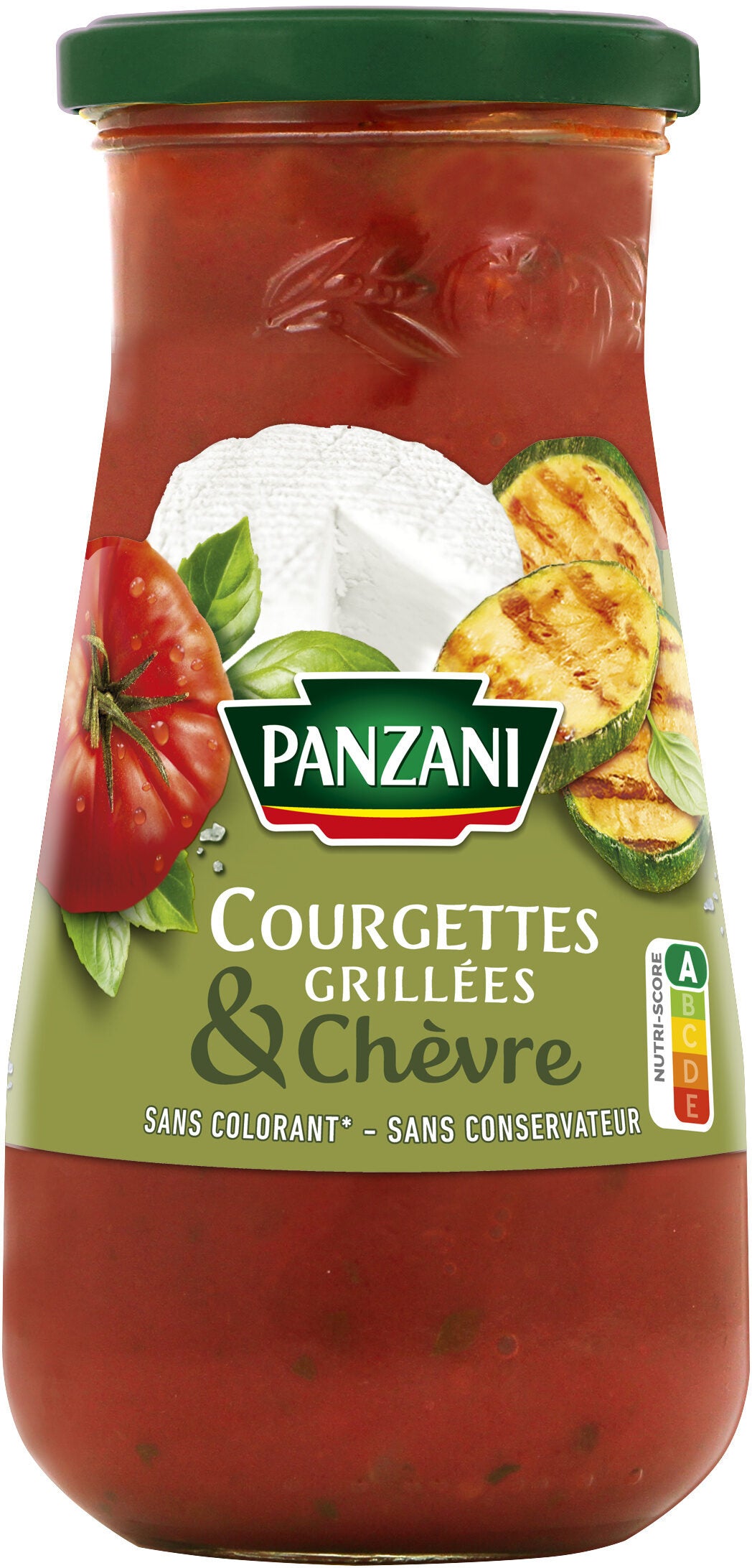 Panzani 

Sauce Tomate Courgettes Grillées et Chèvre