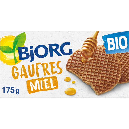 Gaufres au miel bio BJORG 175g