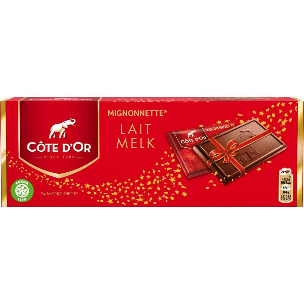 CÔTE D’OR Mignonnette Lait Melk 240G