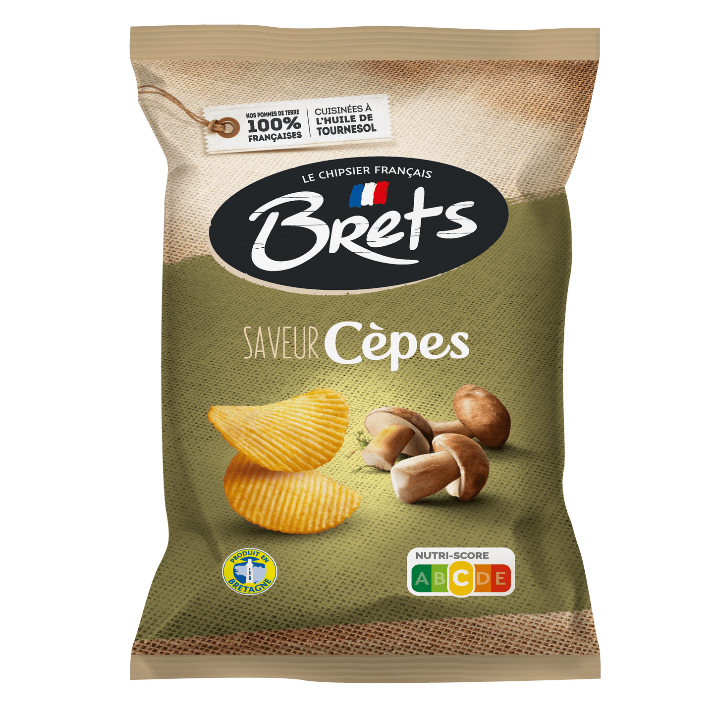 BRETS Chips Aromatisées Cèpes 125 g