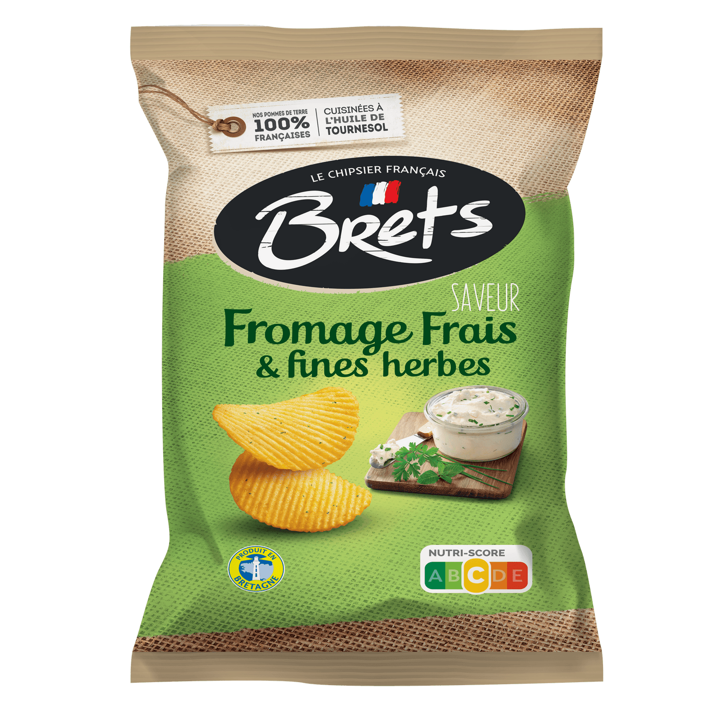 BRETS Chips Fromage Frais 125 g