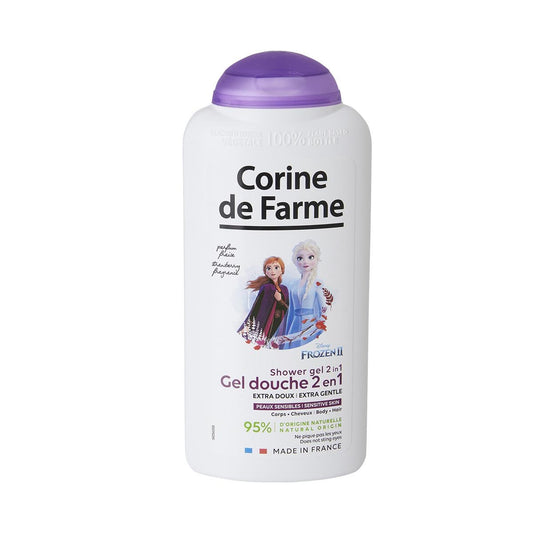 CORINE DE FARME GEL DOUCHE 2EN1 EXTRA DOUX CORPS & CHEVEUX REINE DES NEIGES 2, 300ML