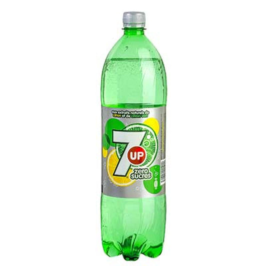 SEVEN UP Zéro Sucres 1,5 L