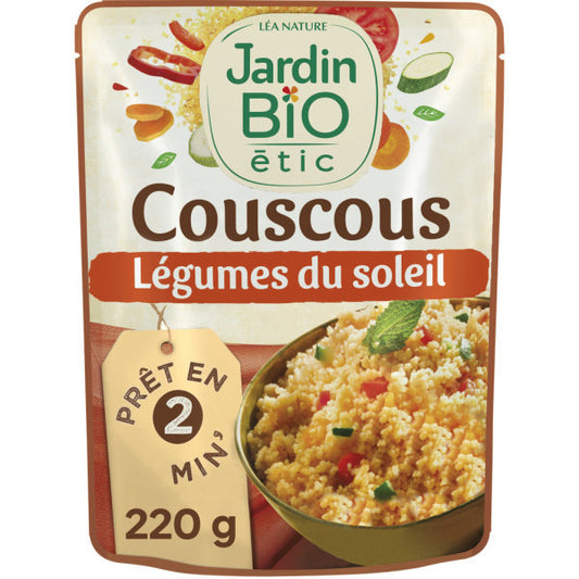 Jardin Bio Couscous aux Légumes 220g