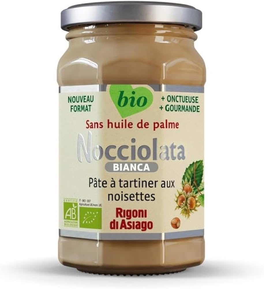 Pâte à tartiner Nocciolata bio aux noisettes 325g