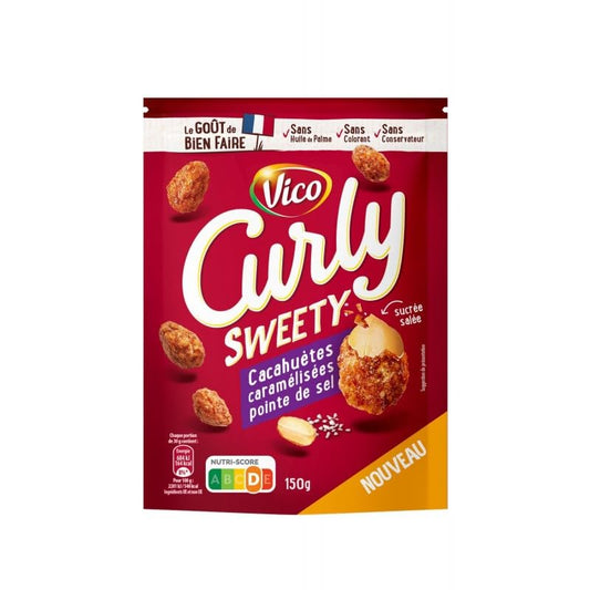 Vico Curly Cacahuètes Sucrées 150g