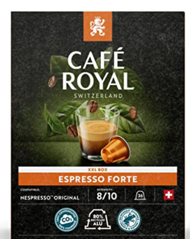 Café Royal Espresso Forte n’8/10 36 capsule