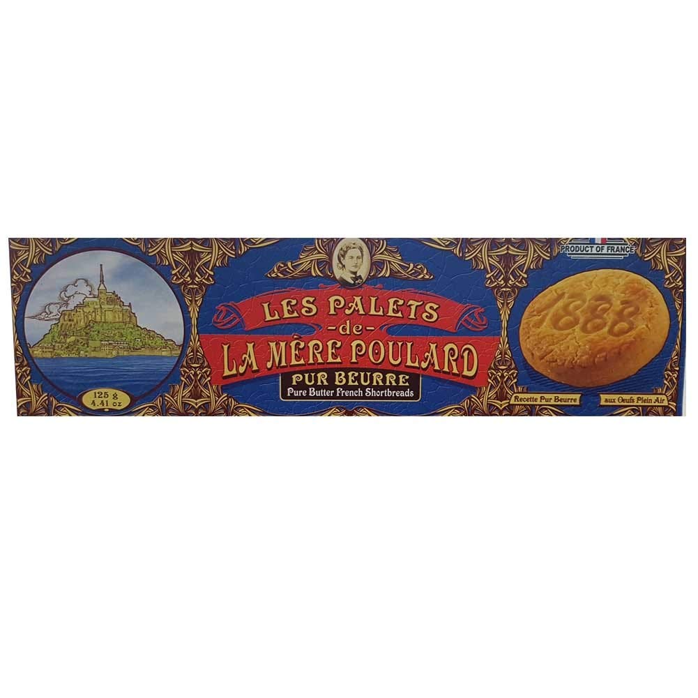 La Mere Poulard Les Palets Pur Beurre 125g