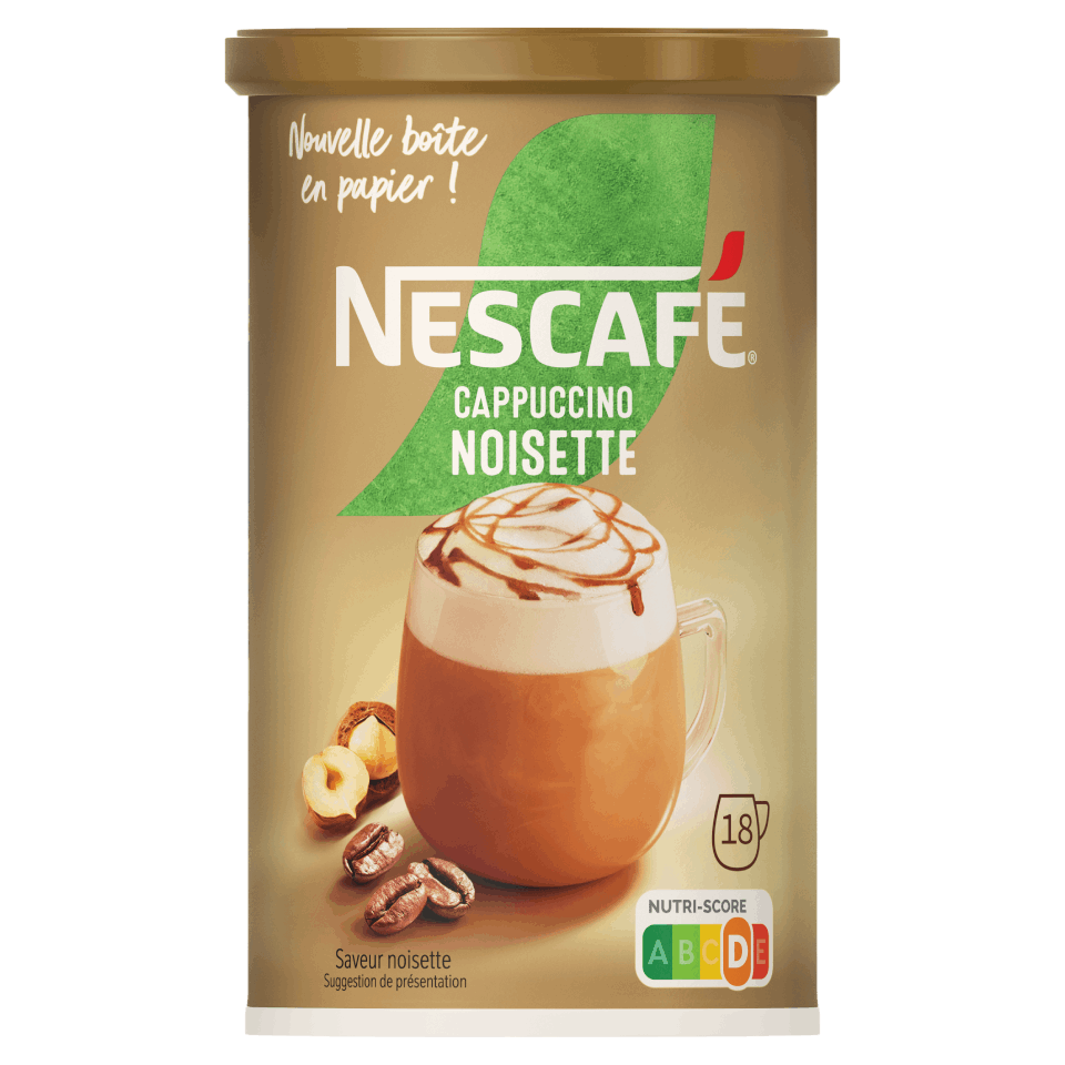 NESCAFÉ® Cappuccino Noisette - épicerie les 3 gourmets Cafés, Thés et Boissons Chaudes