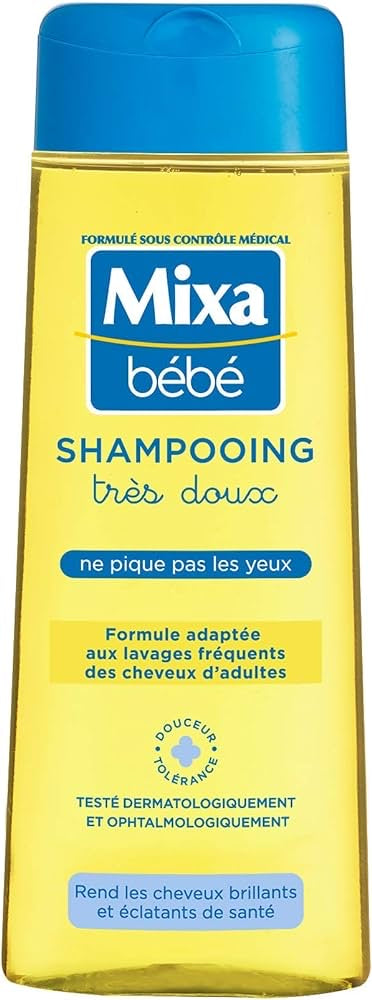 Shampoing Bébé Très Doux MIXA BEBE
le flacon de 300mL