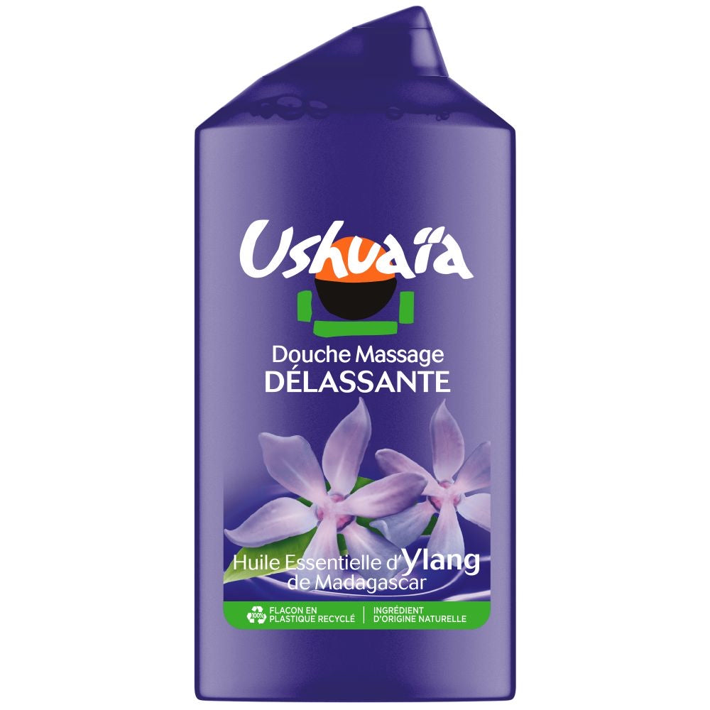 USHUAïA DOUCHE MASSAGE DÉLASSANTE YLANG 300 ml