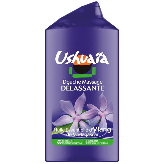 USHUAïA DOUCHE MASSAGE DÉLASSANTE YLANG 300 ml