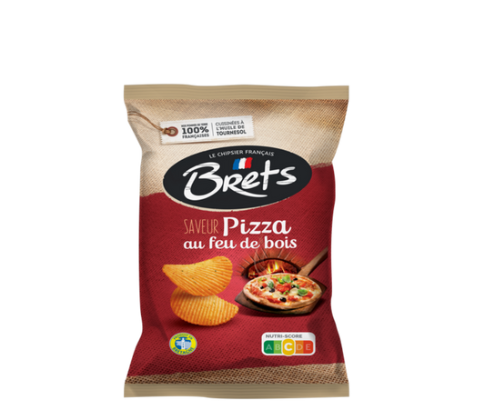 Chips Brets saveur pizza au feu de bois 125 g