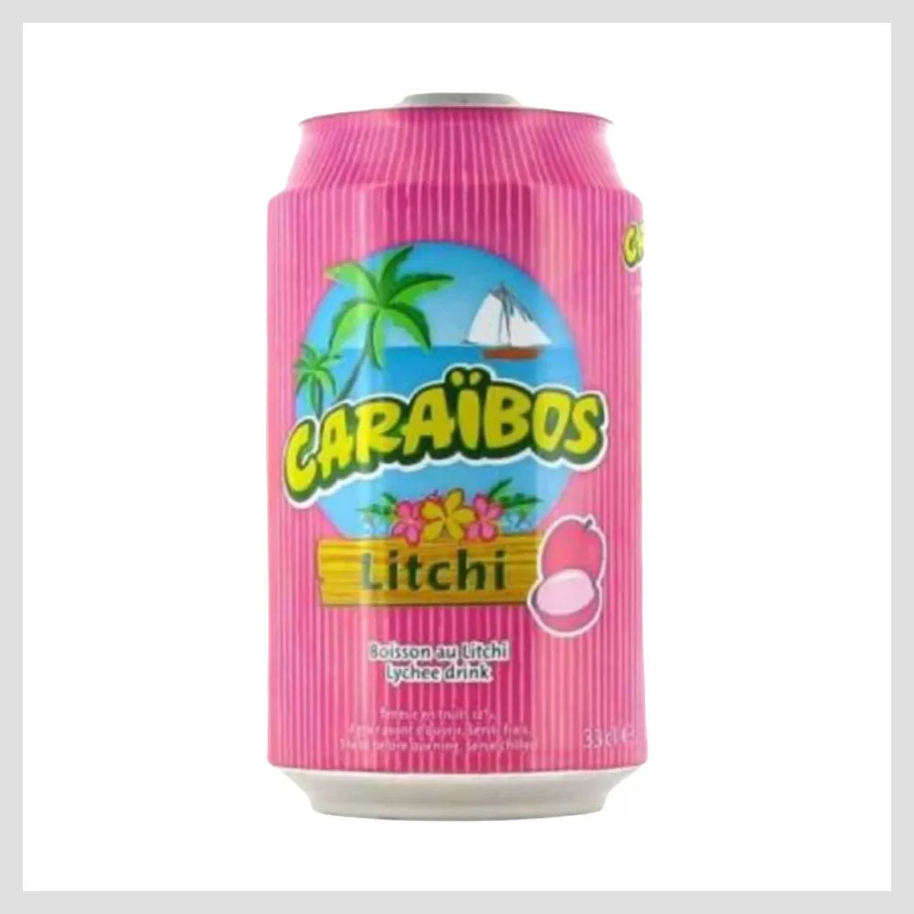 CARAIBOS JUS LITCHI 33CL - épicerie les 3 gourmets Boissons