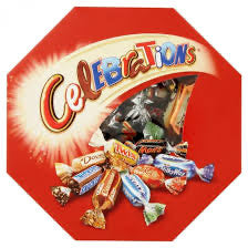 Chocolats Celebrations, en boîte de 186 g