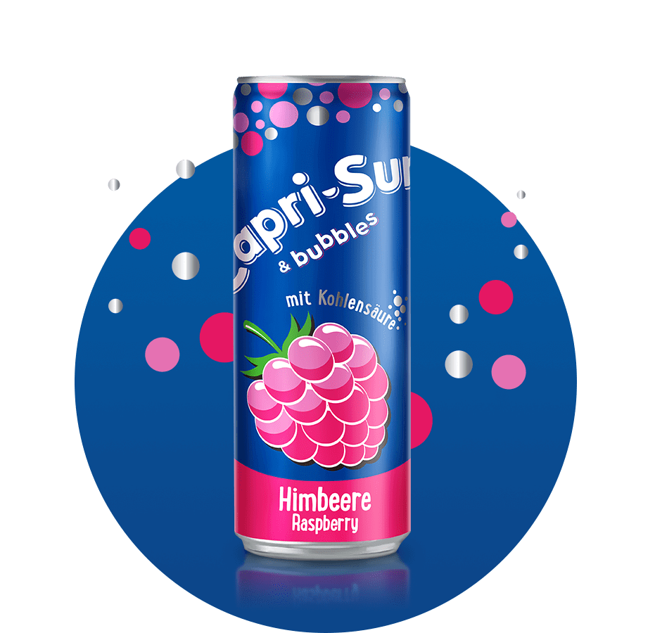 Capri Sun & Bubbles Raspberry 330 ml