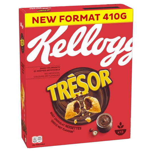 Kellogg's Trésor Choco noisette 410G