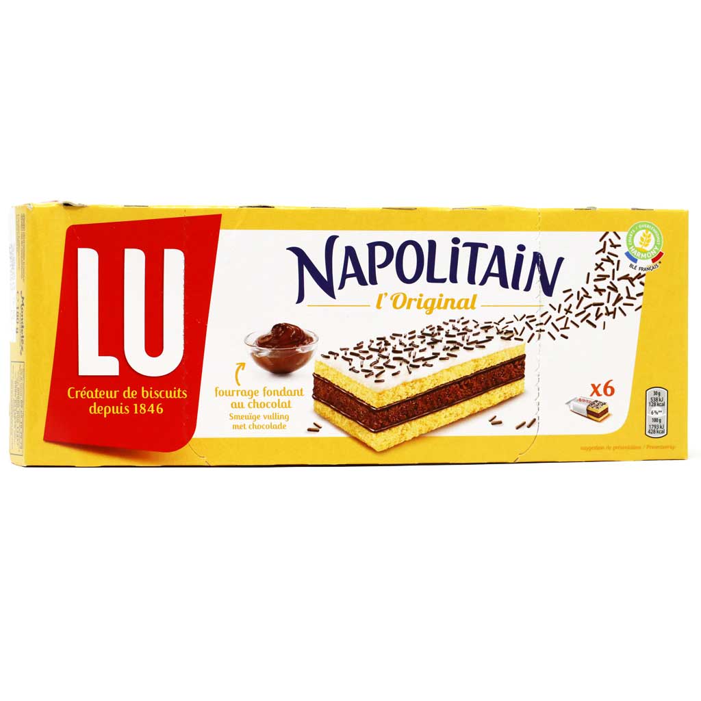 Lu - Napolitain Sponge Biscuits, 180g