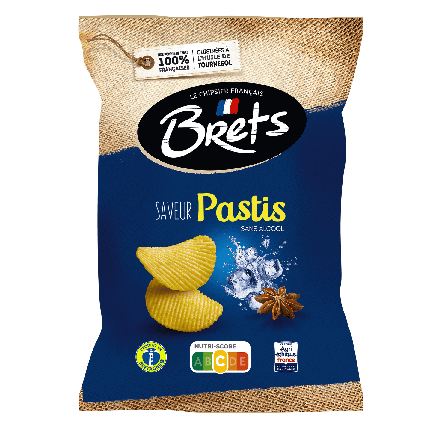 Brets saveur pastis sans Alcool 125g