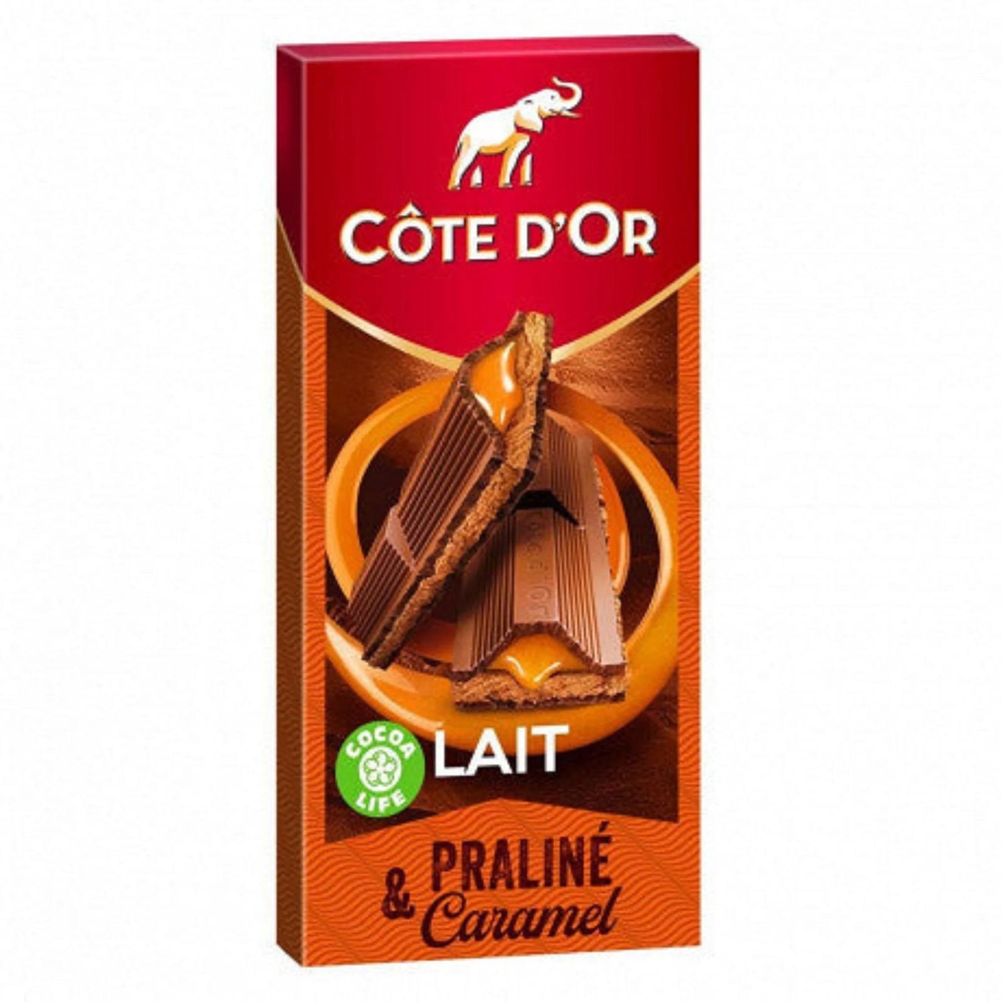 Cote d'Or Chocolat au Lait Praline & Caramel 200g