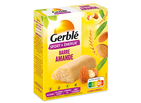 GERBLE Barres Amande 6x25g