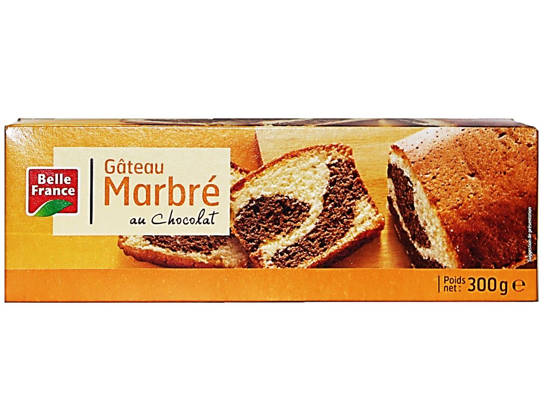 Belle france gateau marbré au chocolat 300g