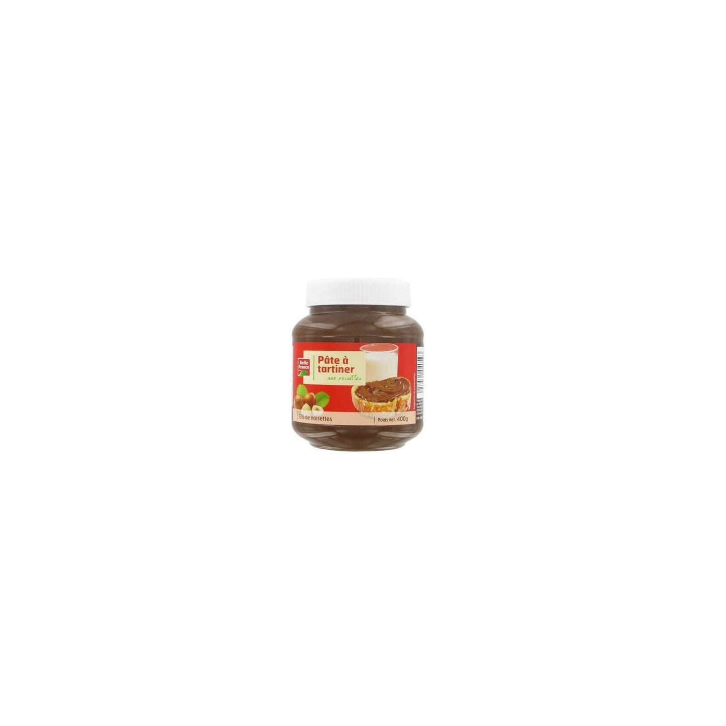 PATE A TARTINER NOISETTES SS HUILE PALME BF 400G