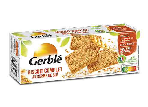 GERBLE Biscuit Sésame Germe de Blé 230 g