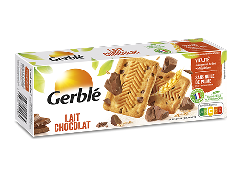 GERBLE Biscuit Lait-Chocolat 230g