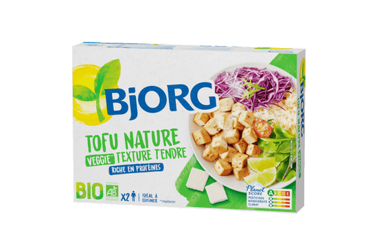 BJORG Tofu Nature Bio 2 x 200 g