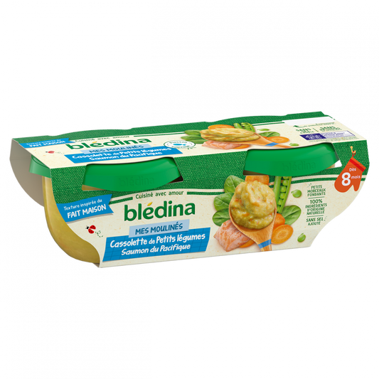 BLEDINA Bol Légumes Saumon 2 x 200 g