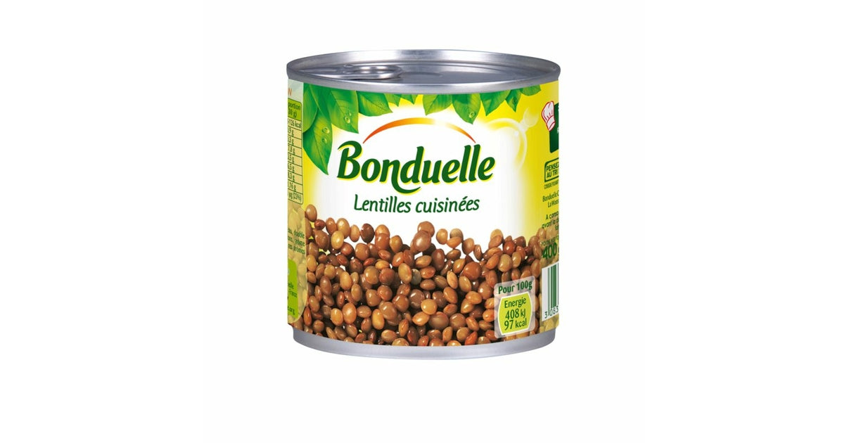 Bonduelle Lentilles Préparées 400g