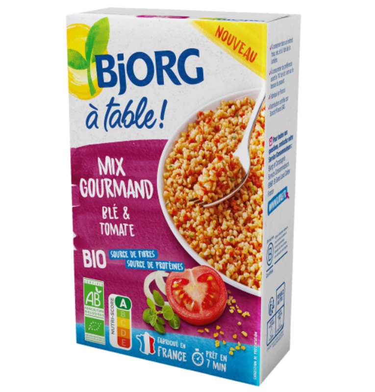 Bjorg Mix Blé Tomate Bio 250g