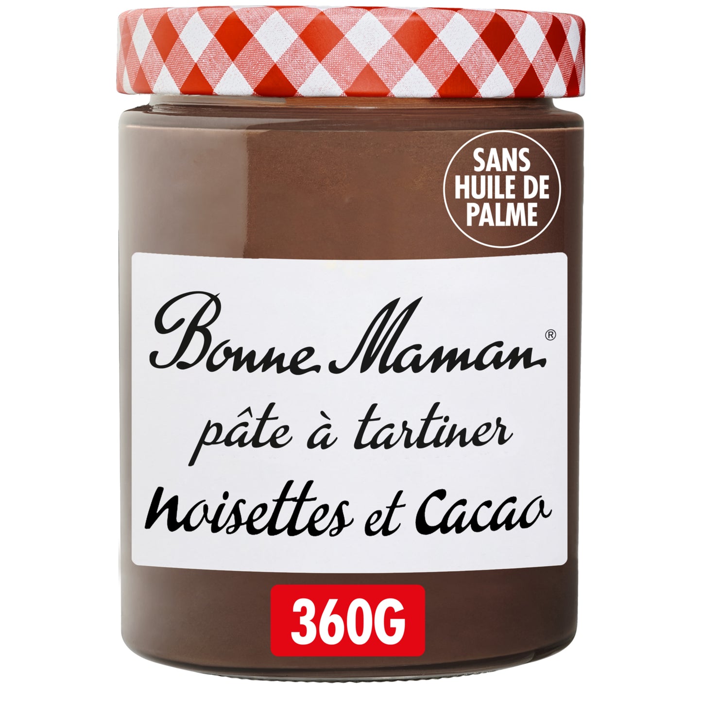 BONNE MAMAN Pâte à Tartiner Noisette Cacao 360 g