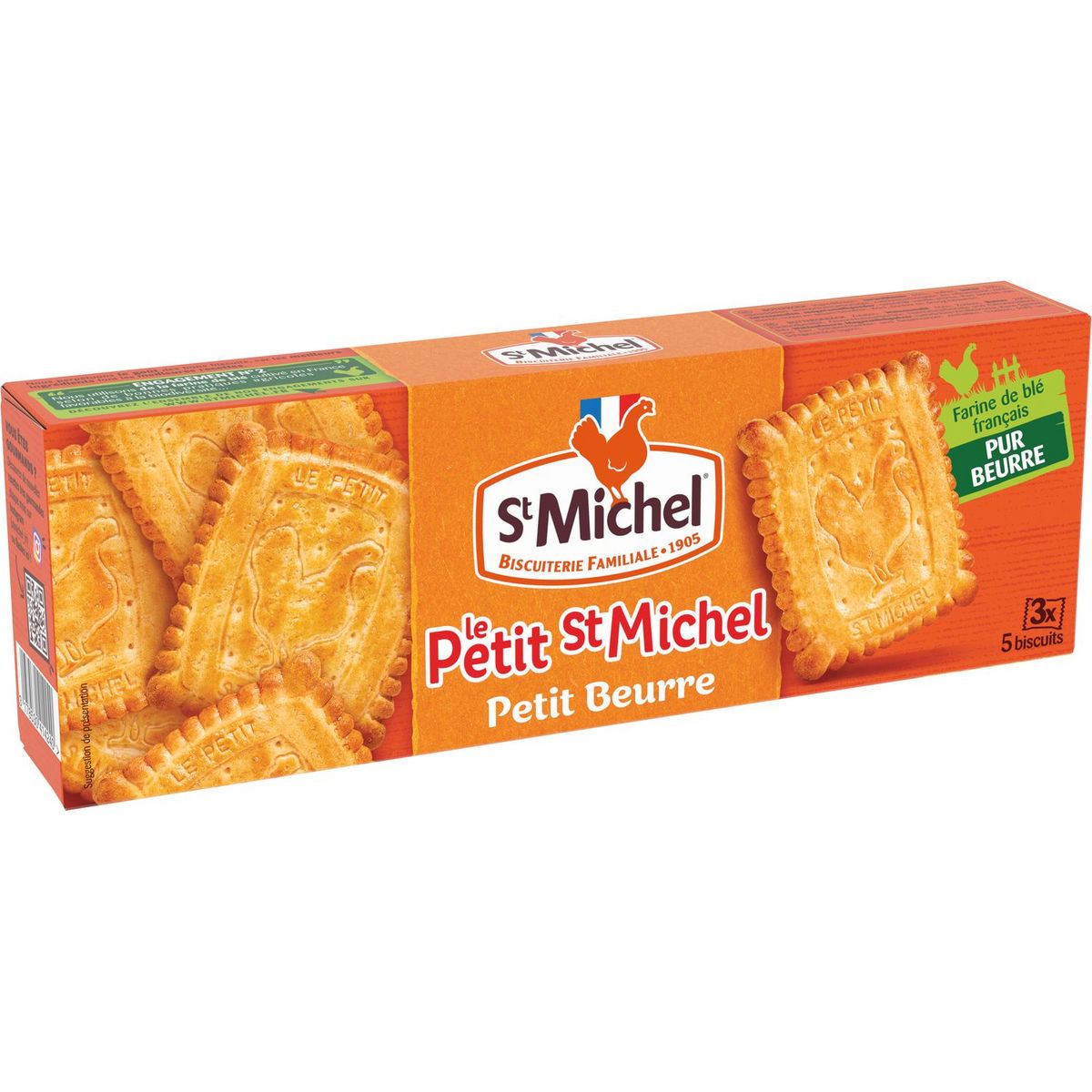 ST MICHEL Le petit St Michel Biscuits petit beurre 180G