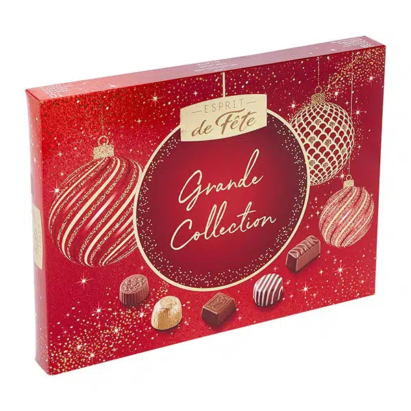 Esprit De Fête Grande Collection Assortiment Chocolat Au Lait 220g