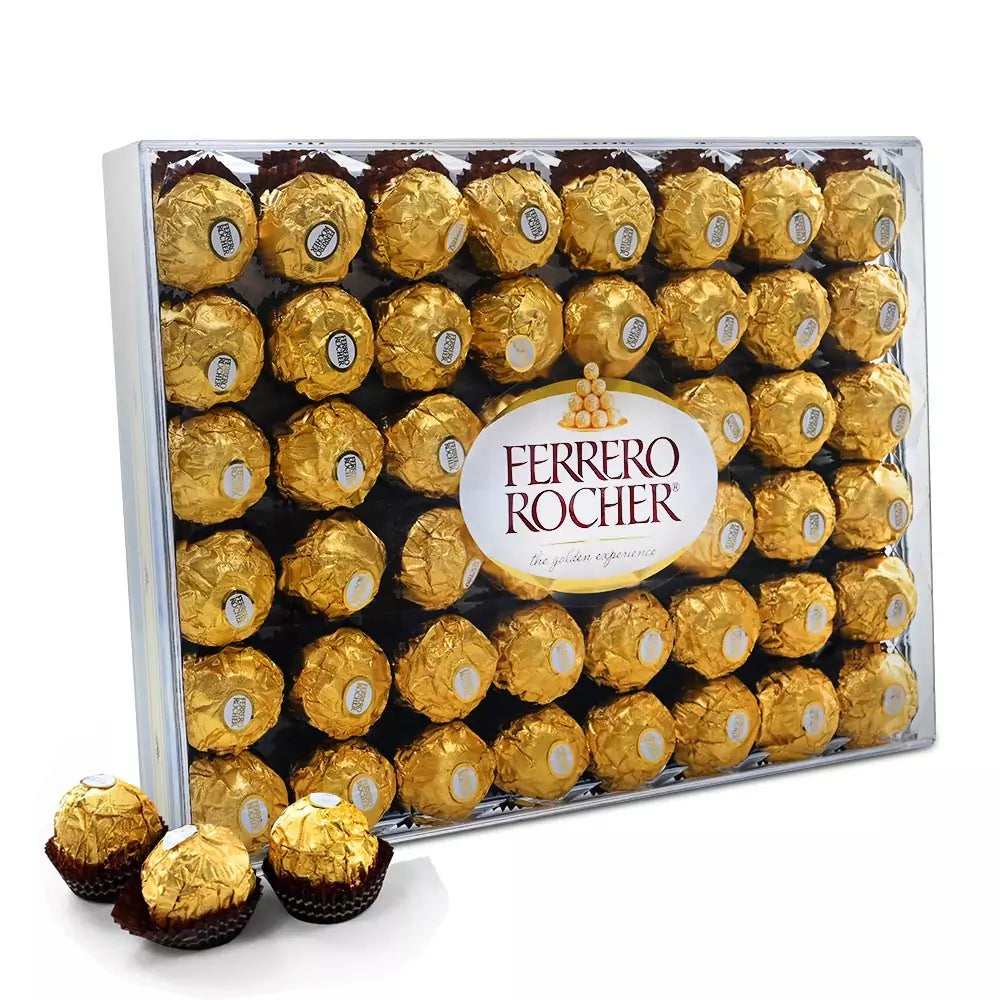 Ferrero Rocher 48 Pieces 600g - épicerie les 3 gourmets Chocolat