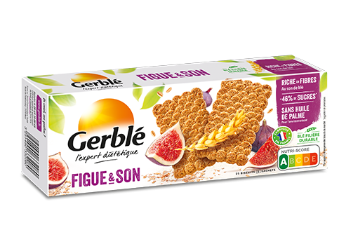 GERBLE Biscuit Figue et Son 132 g