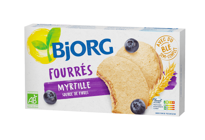 BJORG Fourré Myrtille 175 g