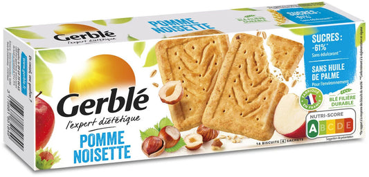 GERBLE BISCUITS POMME NOISETTE 230G