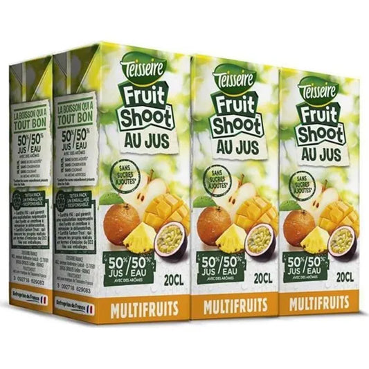 TEISSEIRE FRUIT SHOOT Multifruits 6 x 20 cl