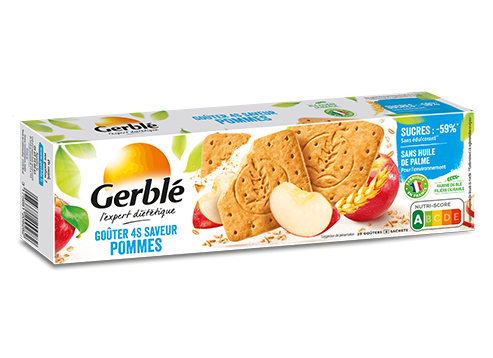 Gerblé Goûter 4S aux pommes