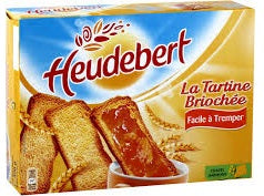 Heudebert Tartines Brioche 24 Tranches