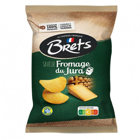 BRETS Chips Fromage du Jura 125 g