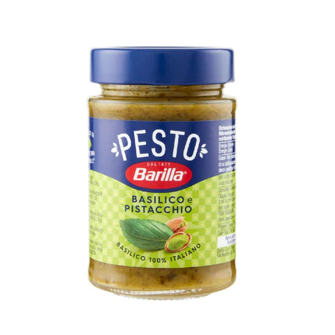 Barilla Pesto Basilico and Pistacchio Basilic et