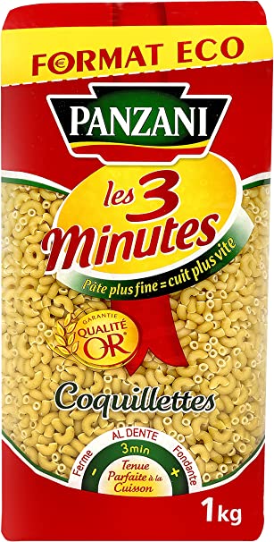 Pâte panzani Les 3 Minutes