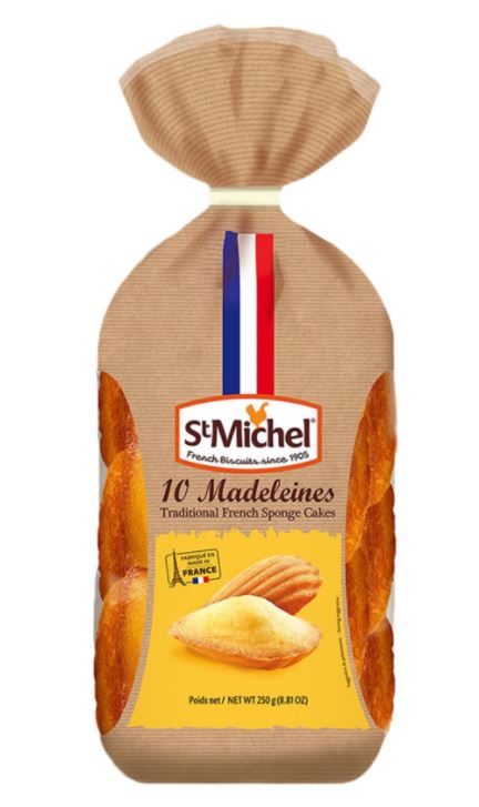 Saint-Michel Large Madeleines Individual Packets 250g