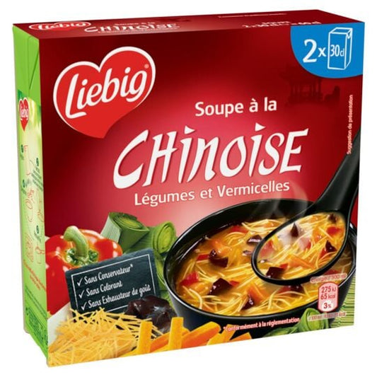 LIEBIG Soupe à la chinoise   de 2X30cl