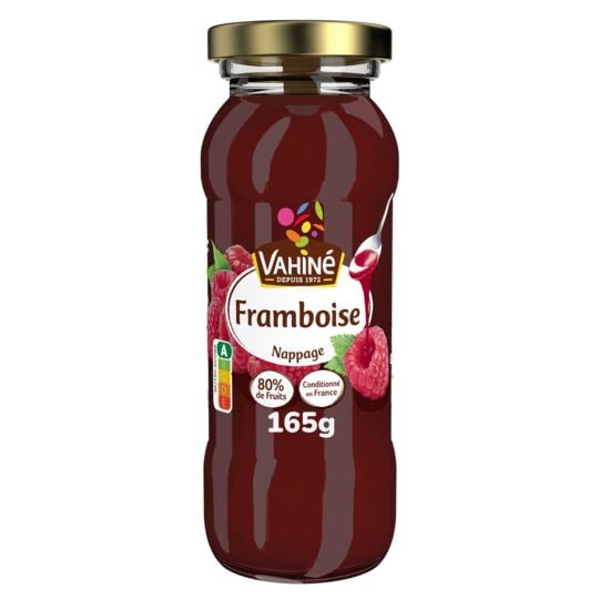 VAHINÉ NAPPAGE FRAMBOISE 190 G