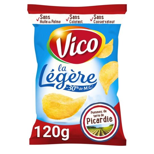 VICO CHIPS LA LEGERE 120g